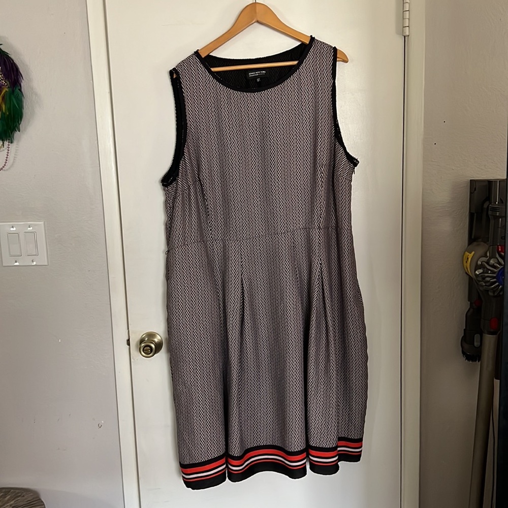 Jones New York silky dress sz 24w